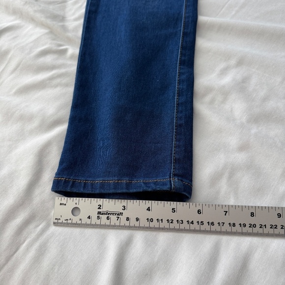 TUSH PUSH Jeans Women's Blue Jeans Size 17 High Waisted Retro Stretch - Picture 14 of 16